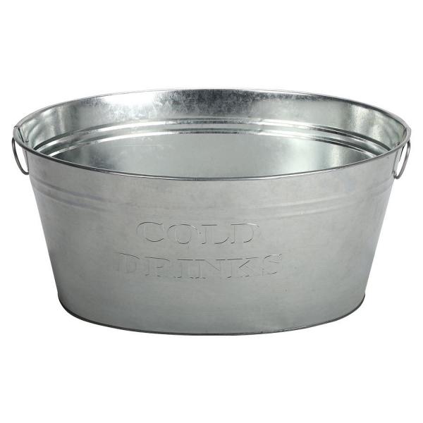 Zinkwanne Cold Drinks 24 L Getränkekühler 50x23x35,5cm